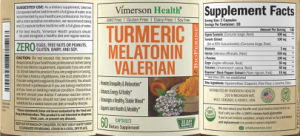 Turmeric Melatonin Valerian