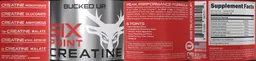 Label for Six Point Creatine