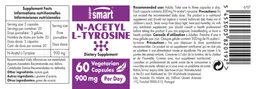 Label for N-Acetyl L-Tyrosine 900 mg
