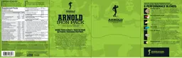 Label for Arnold Iron Pack