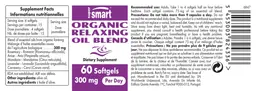 Label for Organic Relaxing Oil Blend