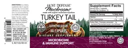 Label for Turkey Tail