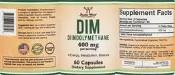 Label for DIM Diindolymethane 400 mg