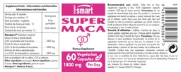 Label for Super Maca 1800 mg