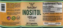 Label for Inositol 1000 mg