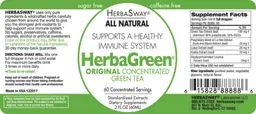 Label for HerbaGreen Original