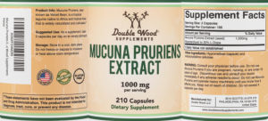 Mucuna Pruriens Extract 1000 mg