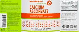 Label for Calcium Ascorbate