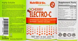 Label for Electro-C Cherry