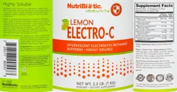 Label for Lemon Electro-C