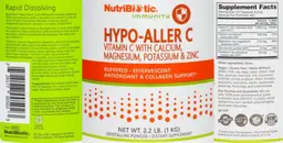 Label for Hypo-Aller C
