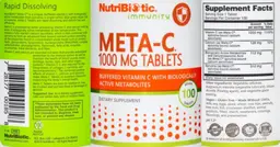 Label for Meta-C 1000 mg Tablets