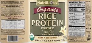 Raw Rice Protein Vanilla