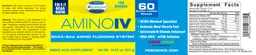 Label for Amino IV Cherry Limeade