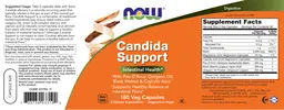 Label for Candida Support