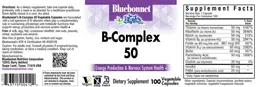 Label for B-Complex 50