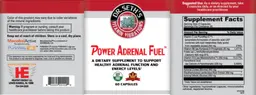 Label for Power Adrenal Fuel