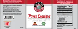 Label for Power Cholesto