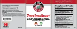 Label for Power Estro Balance
