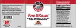 Label for Power GI Cleanse