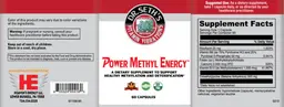 Label for Power Methyl Energy