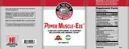 Label for Power Muscle-Eze