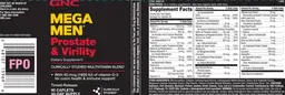 Label for Prostate & Virility