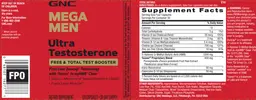 Label for Ultra Testosterone
