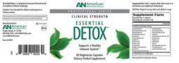 Label for Essential Detox