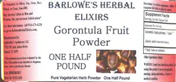 Label for Gorontula Fruit Powder