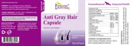 Label for Anti Gray Hair Capsule