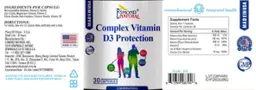 Label for Complex Vitamin D3 Protection