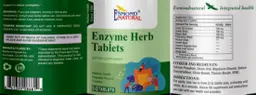 Label for Enzyme Herb Tablets