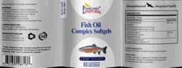 Label for Fish Oil Complex Softgels