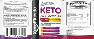 Keto Fitastic Keto ACV Gummies