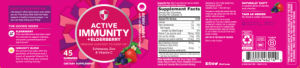 Active Immunity + Elderberry Berry Brave
