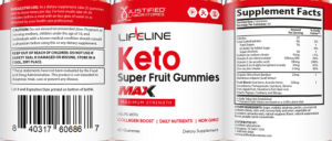 Lifeline Keto Super Fruit Gummies Max