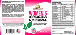 Women's Multivitamins & Minerals