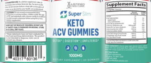 Super Slim Keto ACV Gummies