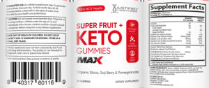 Total ACV Health Super Fruit + Keto Max 