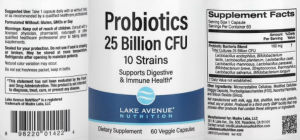 Probiotics 25 Billion CFU