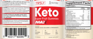 Truly Keto Super Fruit Gummies Max