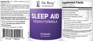 Sleep Aid Vegan Formula