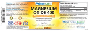 Magnesium Oxide 400