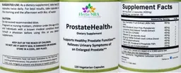Label for ProstateHealth+