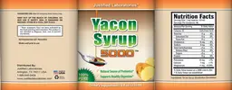 Label for Yacon Syrup 5000