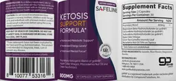 Label for Safeline Ketosis
