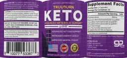 Label for TruuBurn Keto
