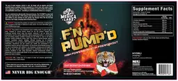 Label for F'n Pump'd Cat Scratch Fever