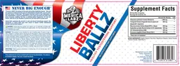 Label for Liberty Ballz